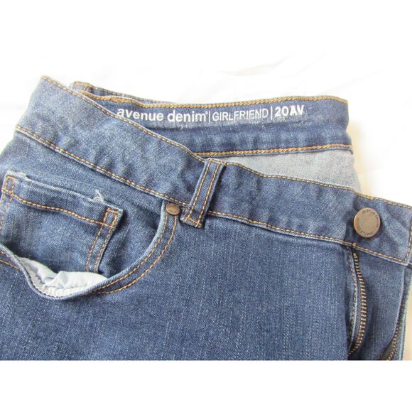 Avenue Girlfriend Jeans Size 20 Average - Picture 3 of 3